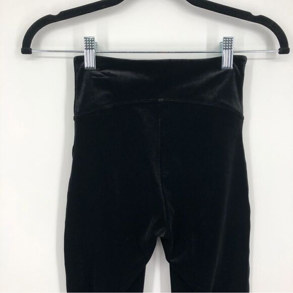 Spanx Velvet Leggings Womens XS Black Style 2070 - Picture 7 of 9